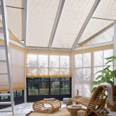 veranda avec store interieur