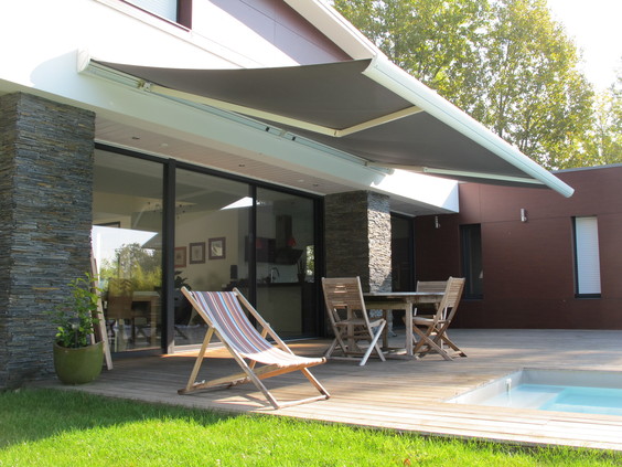 store baie vitree veranda