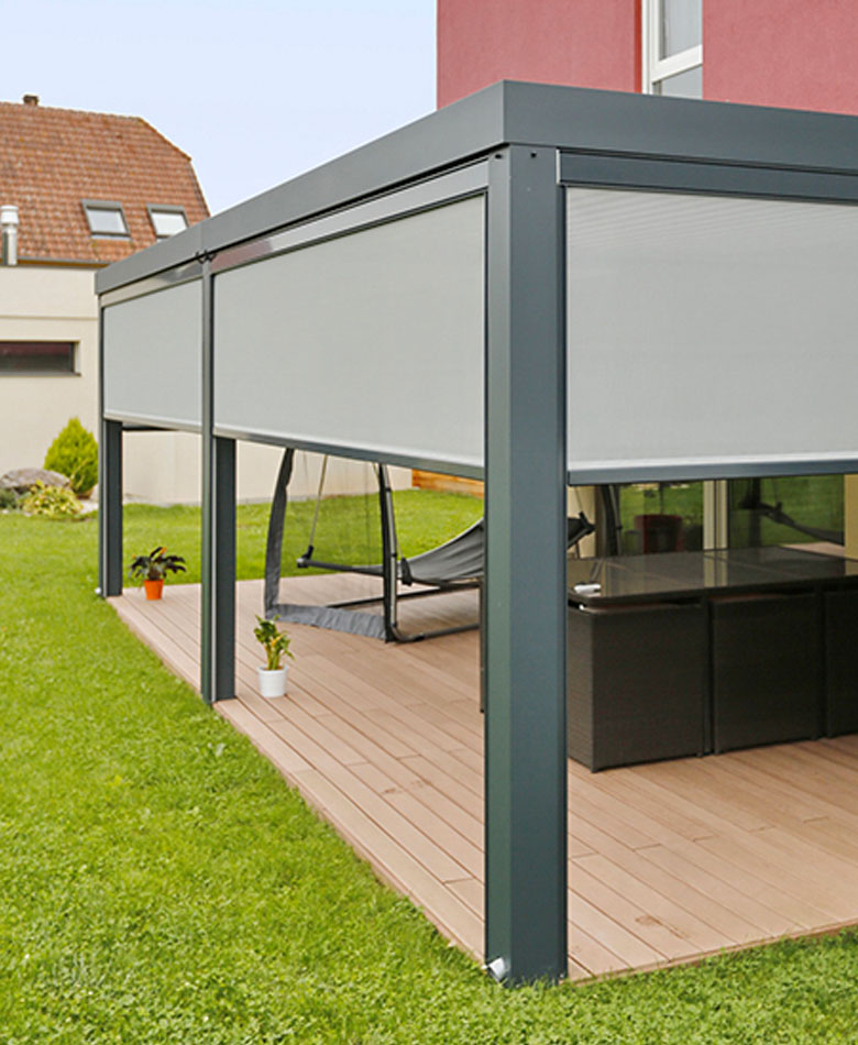 store et volet pour une veranda