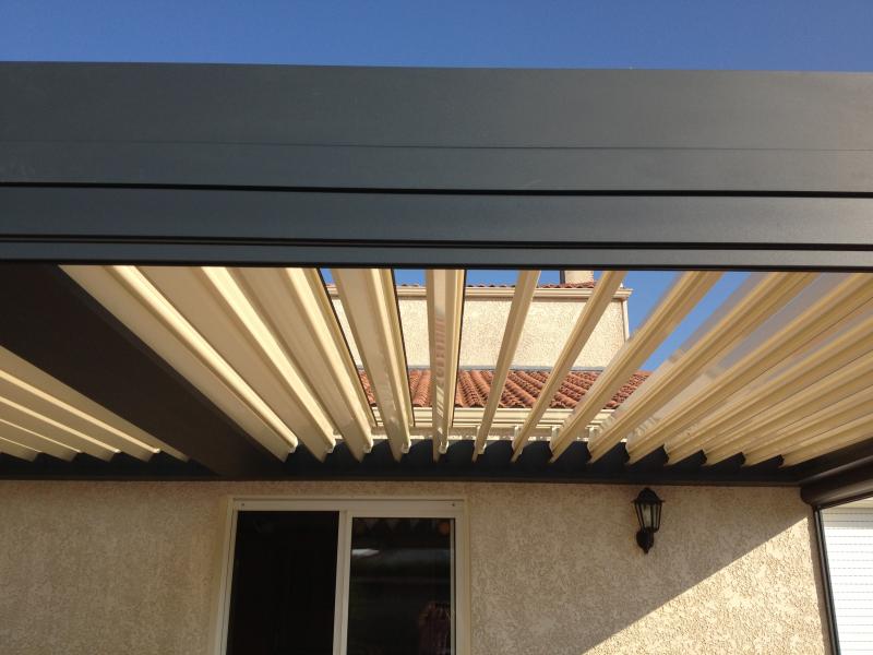 lames orientables pour veranda
