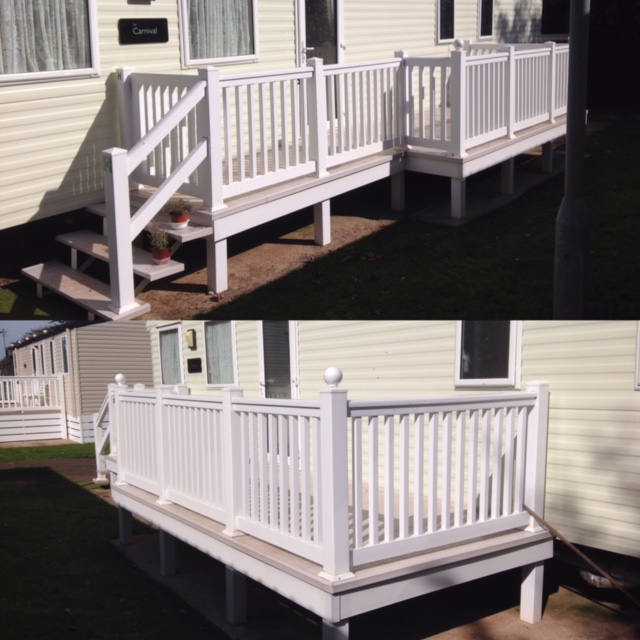 diy upvc veranda