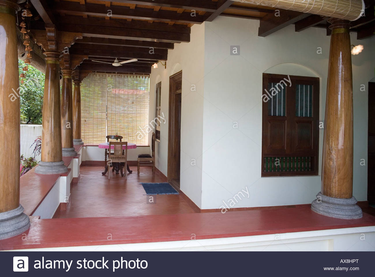 veranda design in kerala
