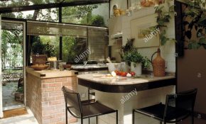 cuisine dans veranda atelier