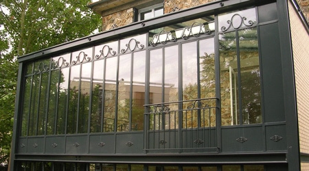 modele de veranda en fer forge