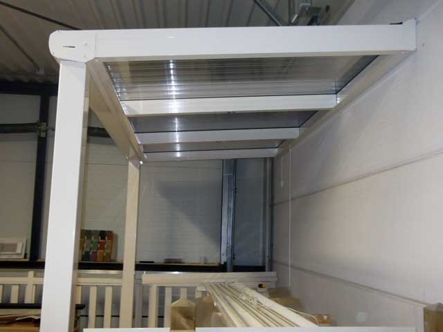 alu veranda zelfbouw