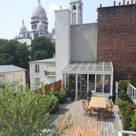 veranda appartement paris