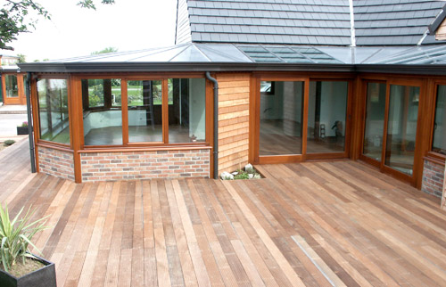 terrasse bois veranda