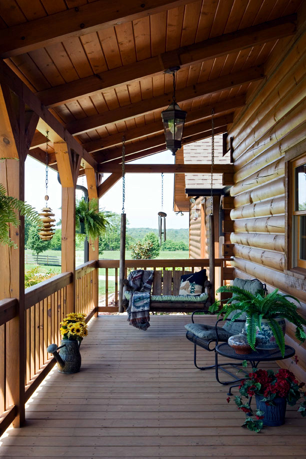 wooden veranda design