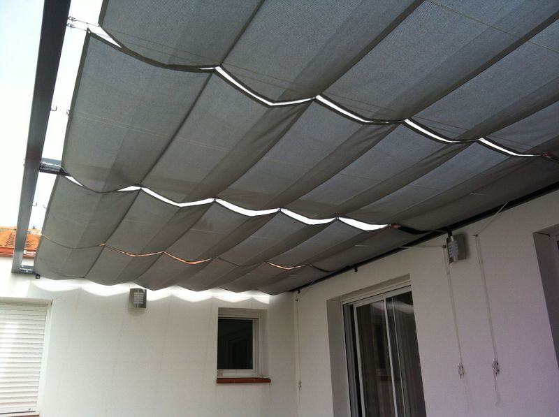 veranda toile coulissante