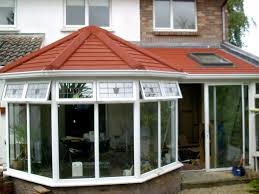 veranda toit tuile
