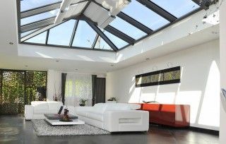 veranda verre anti-solaire
