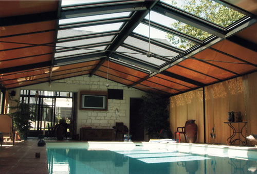veranda toiture ouvrante