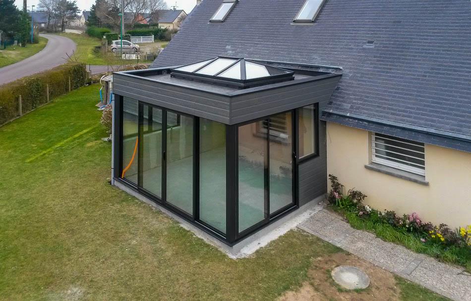 toit plat de veranda