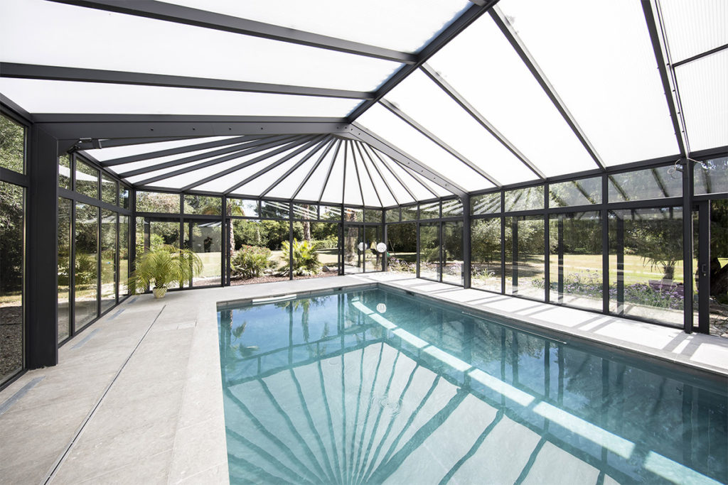 veranda en panneaux sandwich
