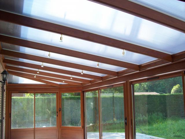 polycarbonate transparent veranda