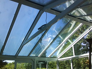 veranda verre synthetique