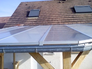 tole transparente pour veranda