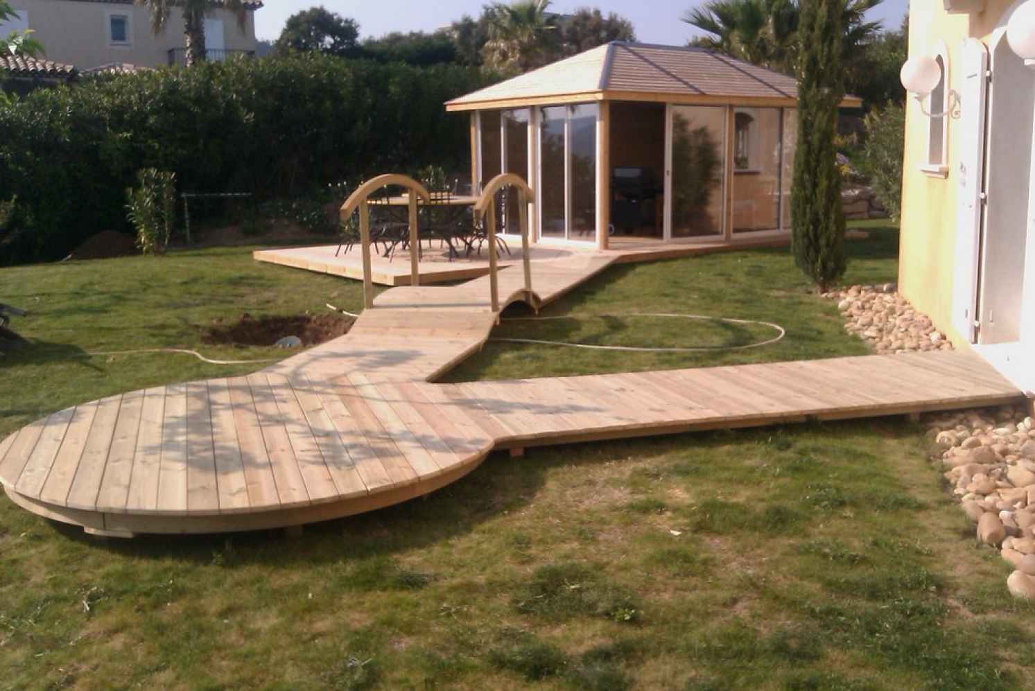 veranda bois var