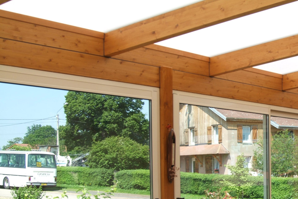 veranda bois sur mesure