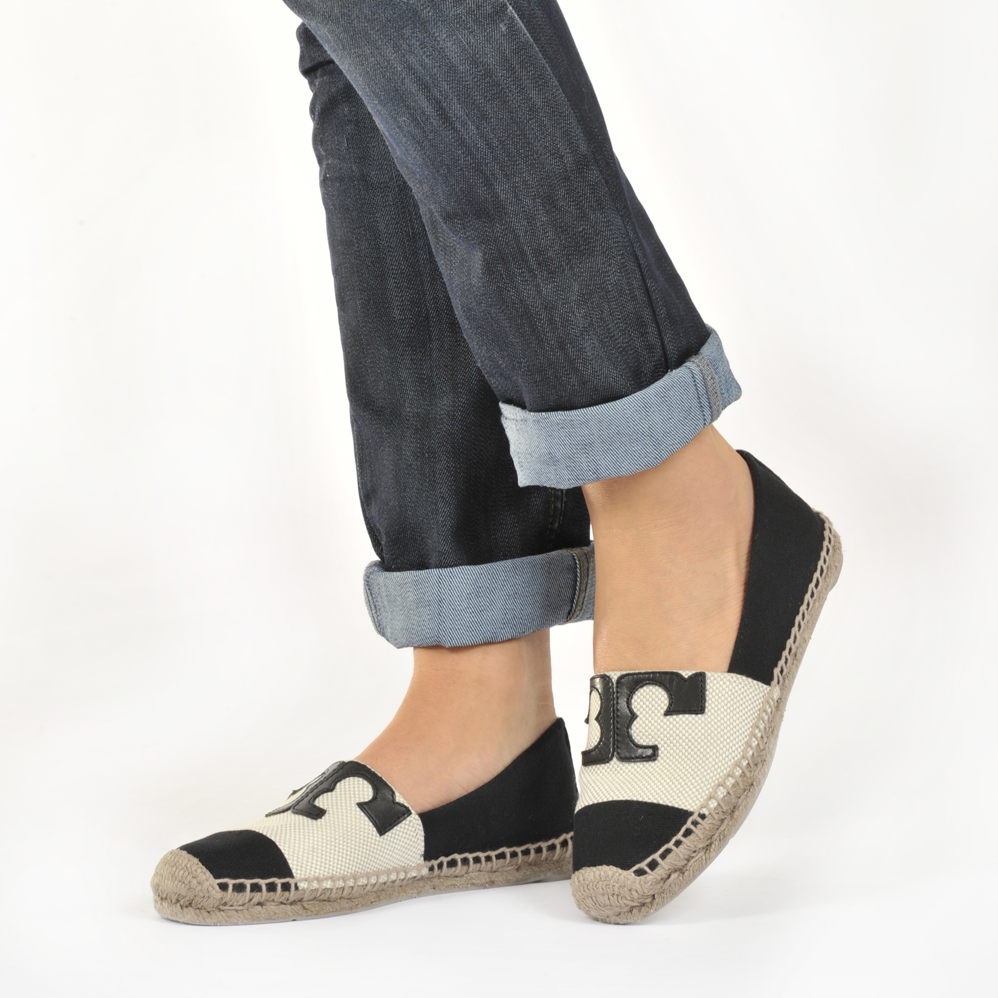 espadrille veranda a-line gray/black