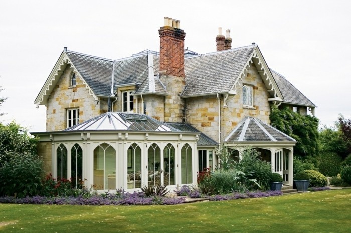 veranda victorienne ancienne