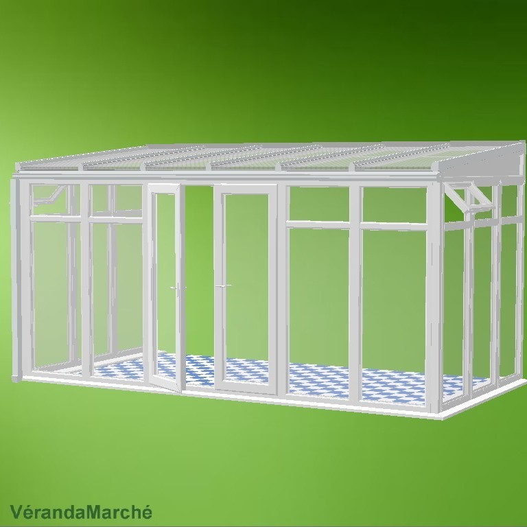 veranda pvc en kit