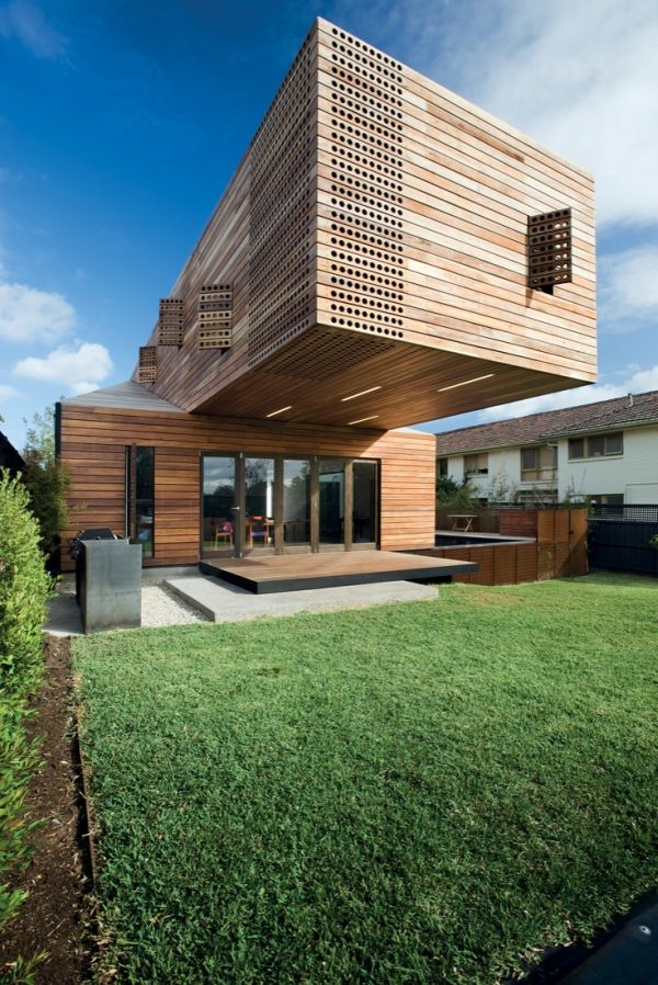 cantilevered verandah design