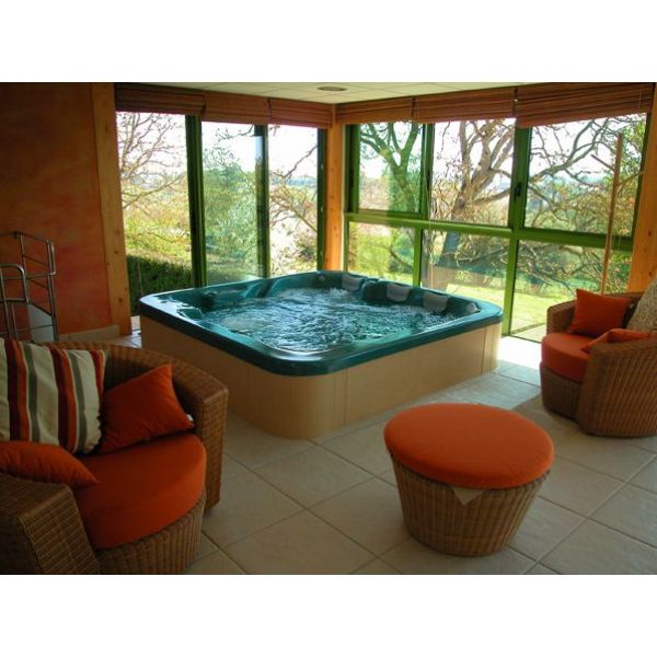 veranda avec jacuzzi