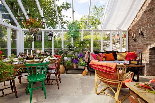 salon d'hiver veranda