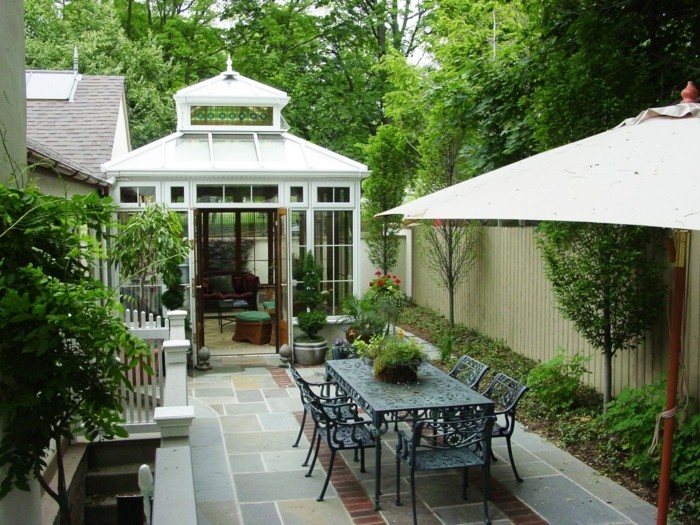 petite veranda jardin