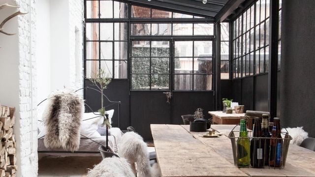 salle a manger dans veranda