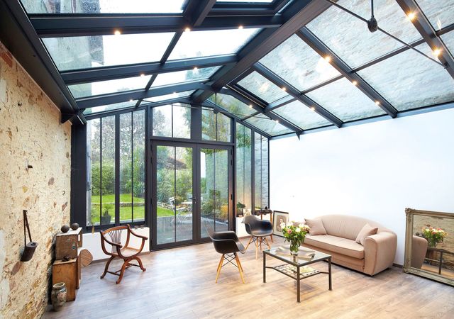 verriere toit veranda