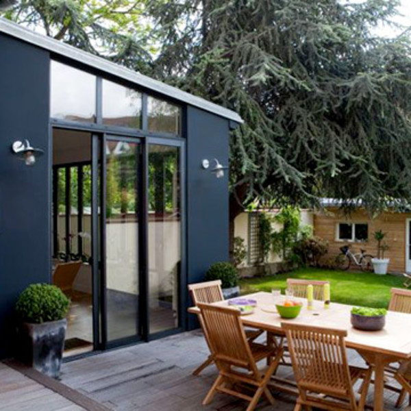 veranda en rez de jardin