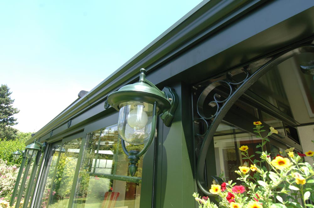 veranda au jardin