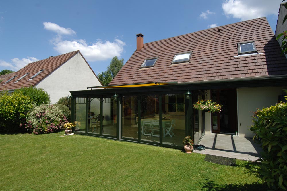 veranda au jardin