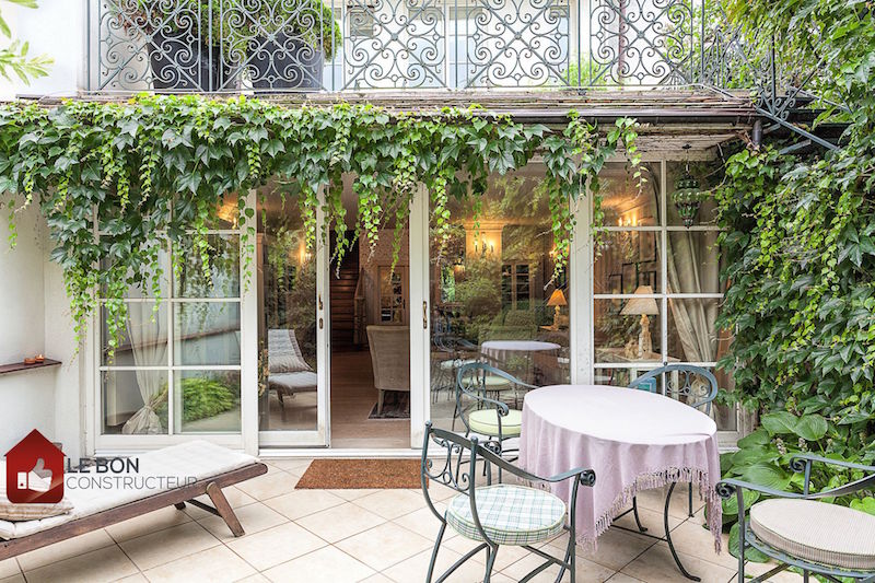 veranda terrasse maison