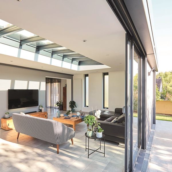 extension veranda contemporaine