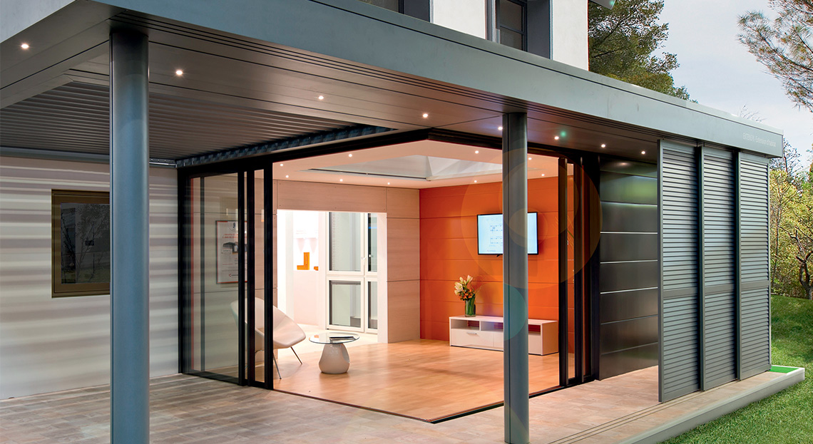 fenetre sur veranda