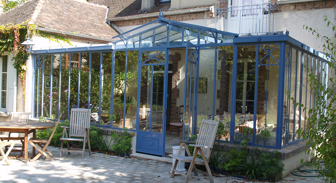 renover une veranda en acier