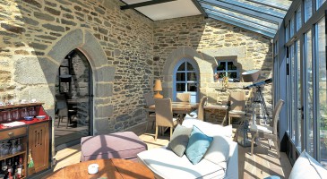 veranda entre deux maison