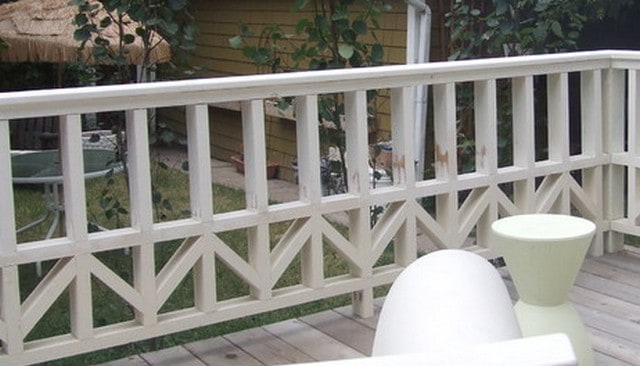 veranda railing ideas