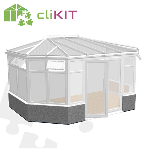 veranda sur mesure en kit