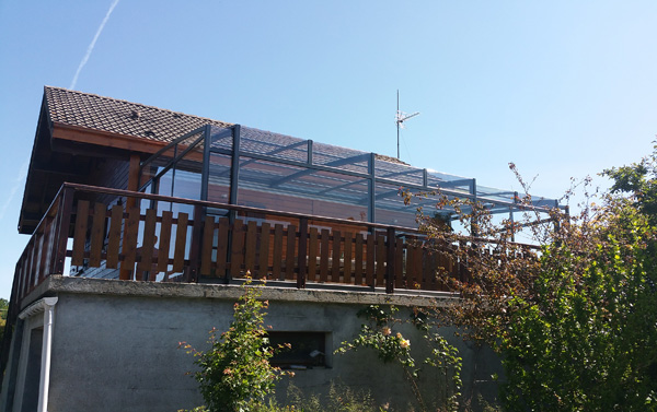 veranda sur balcon terrasse