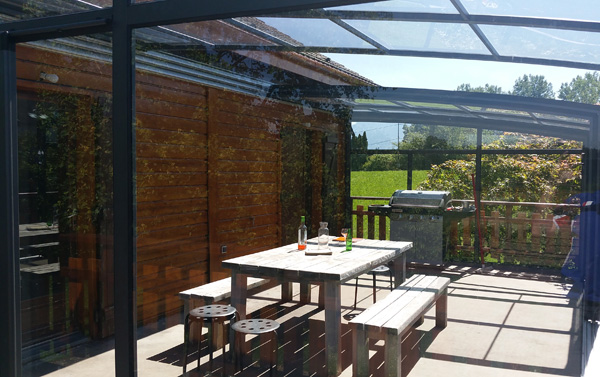veranda sur balcon terrasse