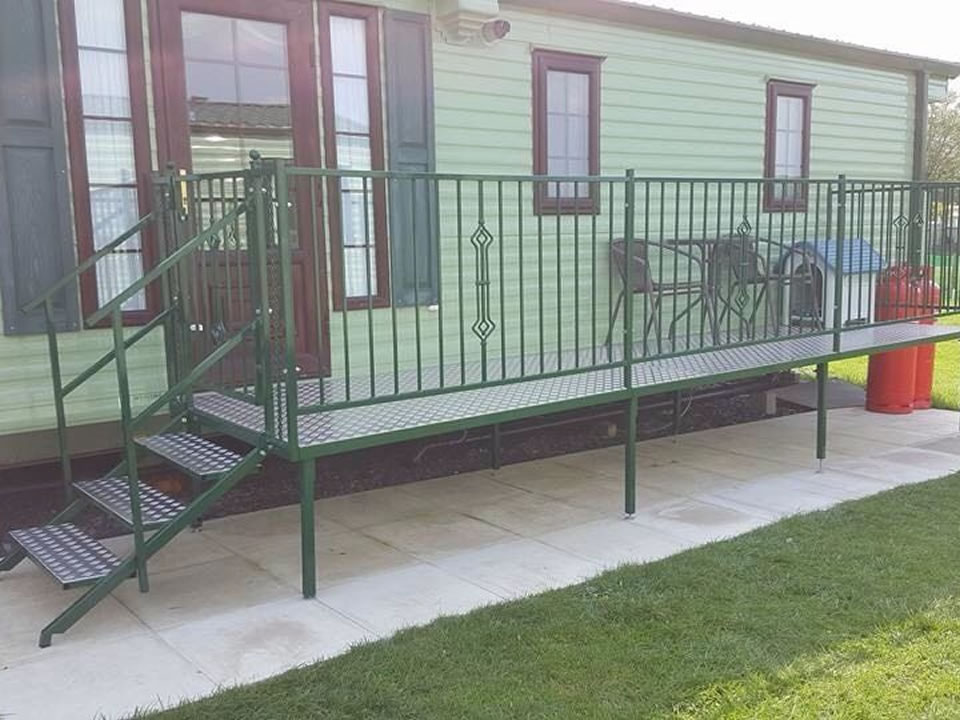 metal veranda for caravan