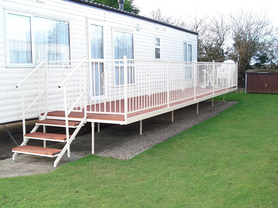 metal veranda for caravan
