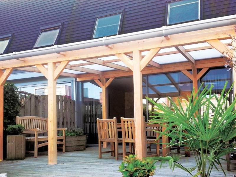 veranda hout