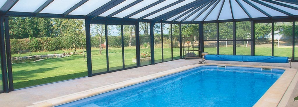 veranda en zwembad