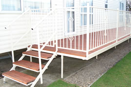 metal veranda for caravan