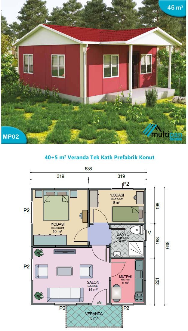 declaration veranda 5m2